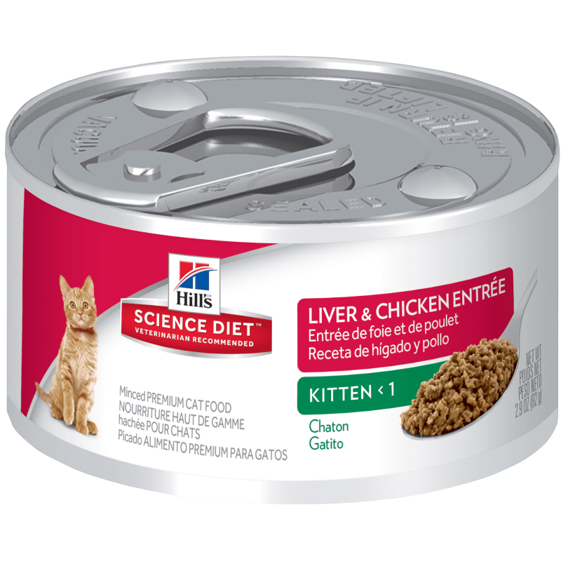 Liver & Chicken Wet Kitten Food